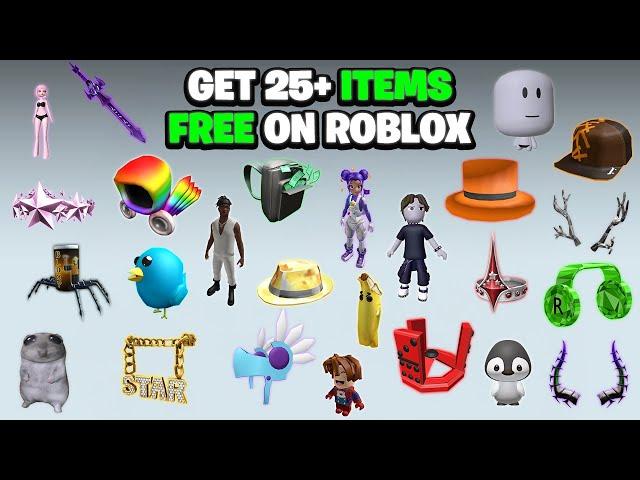 25+ FREE ROBLOX Items You CAN STILL GET in 2025! | Roblox Event ️‍