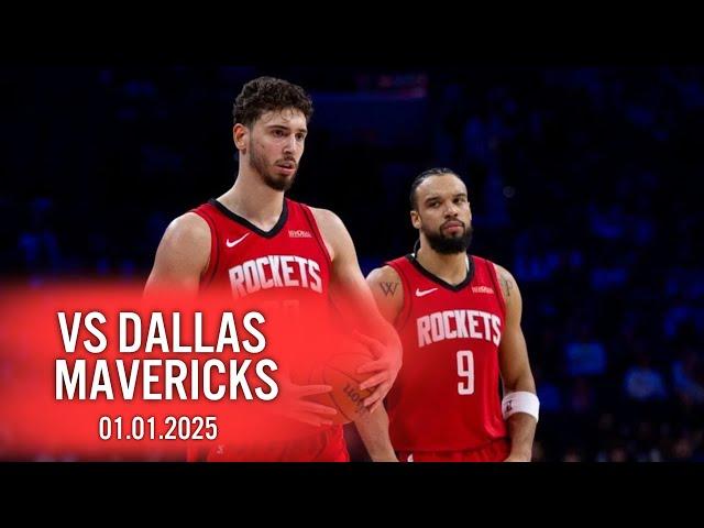 Alperen Şengün Highlights | Houston Rockets vs. Mavericks | 23 Sayı, 6 Rib, 4 Ast | 01.01.2025