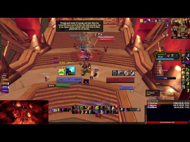 Mythic +20 Halls of Valor (tyrannical), Affliction Warlock PoV