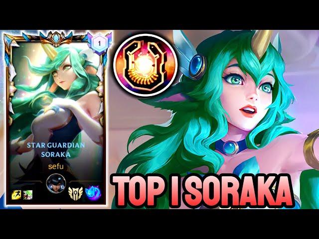 WILD RIFT SORAKA - TOP 1 SORAKA GAMEPLAY - CHALLENGER RANKED