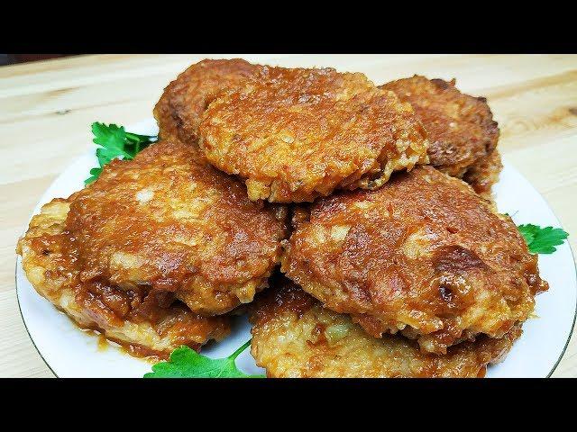 Onion cutlets taste like meat