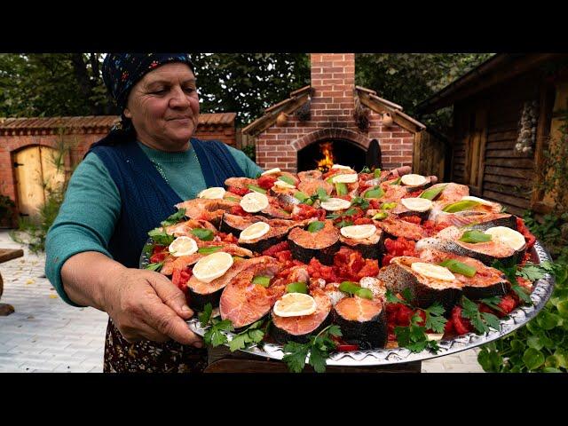 Wood-Fired Cooking: Delicious Trout Recipe with Fresh Garden Veggies | Village Life