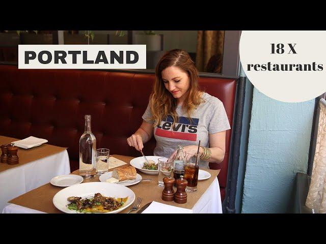 18 X the BEST RESTAURANTS in Portland (Oregon) // TRAVEL GUIDE // Your Little Black Book