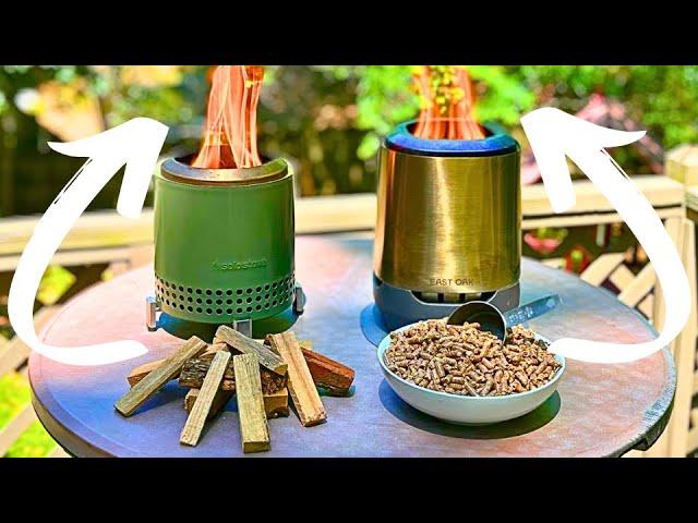 Wood vs. Pellets: What Burns BEST In Tabletop Fire Pits?