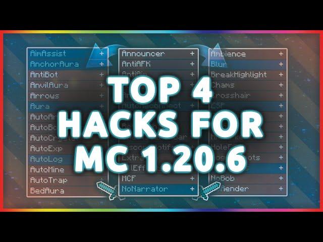 Top 4 Hacked Clients For Minecraft 1.20 | Meteor Vs Wurst Vs Aristois Vs Bleach Hack | Download Now!
