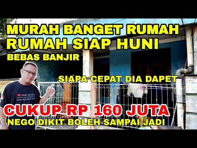 Rumah ini Di Jual murah Rp 160 Juta  Luas Tanah 60 Surat Sertifikat