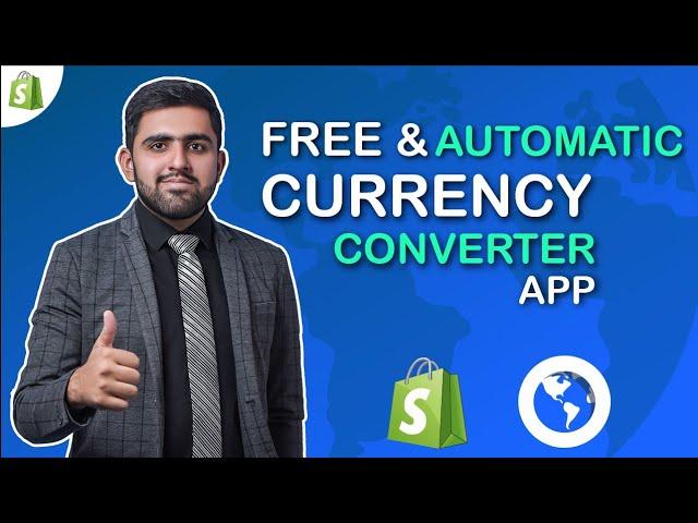 How To Add Free Automatic Currency Converter App In Shopify || Multiple Currencies With Bucks