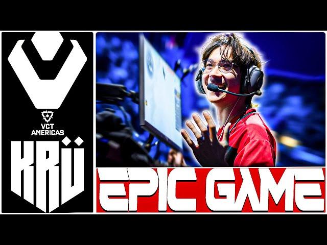 SEN TenZ ACE in EPIC GAME! Sentinels vs KRU | VCT Americas 2024 | VALORANT