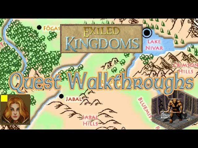 Exiled Kingdoms Quest Walkthrough - Ancient Verses