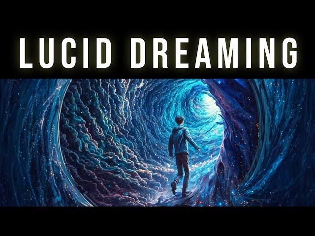 Enter The Dream Realm Tonight | Lucid Dreaming Black Screen REM Sleep Music To Induce Vivid Dreams