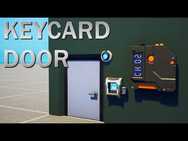 [OLD] KEYCARD DOOR Tutorial Fortnite Creative (like Prison Breakout)