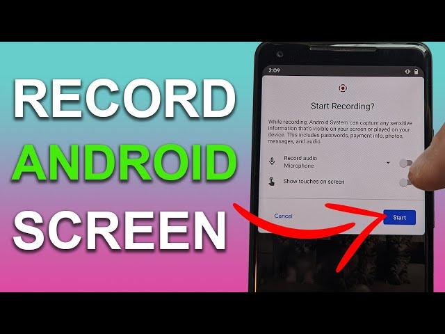 How To Record Android Screen Without App (Tutorial)