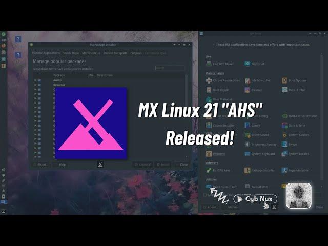 شرح و مراجعة و تثبيت توزيعة MX Linux مننافسة جدا