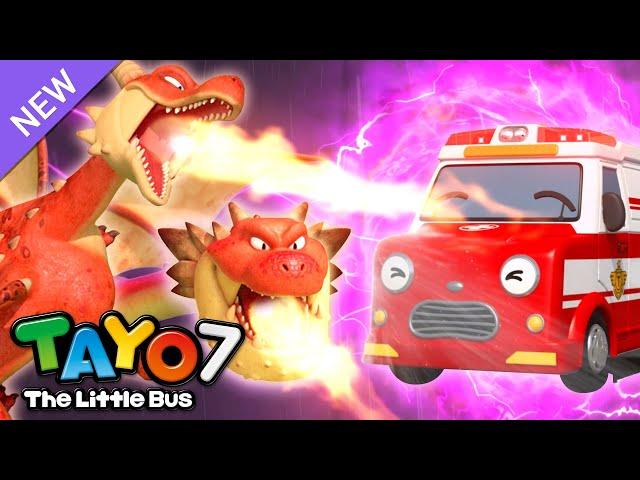 Tayo S7 Compilation EP1-5 l Rescue Team's Adventure! | Tayo English Episodes l Tayo the Little Bus