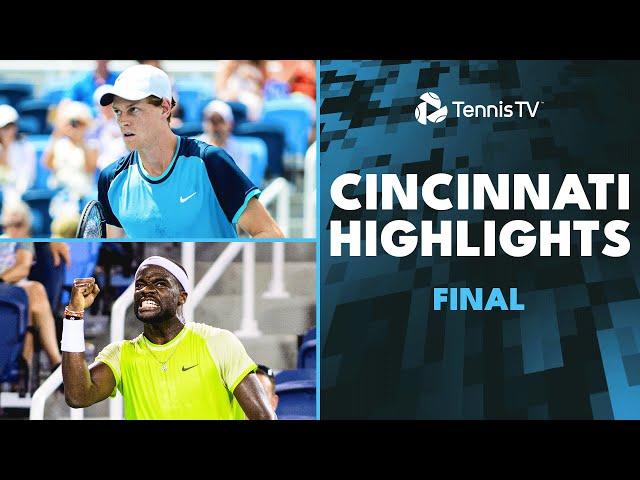 Jannik Sinner vs Frances Tiafoe For The Crown  | Cincinnati 2024 Final Highlights