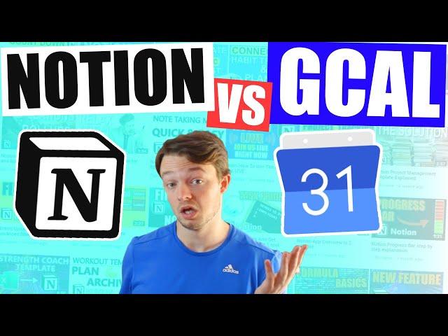 NOTION vs GOOGLE Calendar