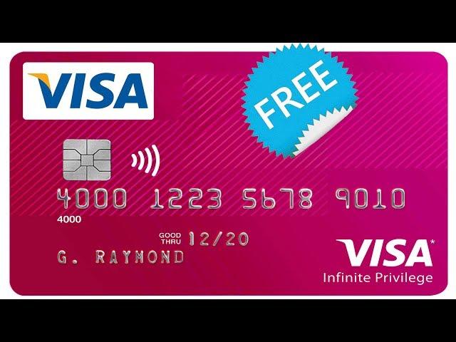 How to get a FREE VISA Card without any Bank Account - International VISA Card - HDFC PayZapp