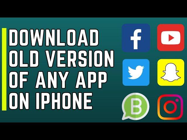 How to Download Old Version of Apps on iPhone in 2023 ( Simplest Method)