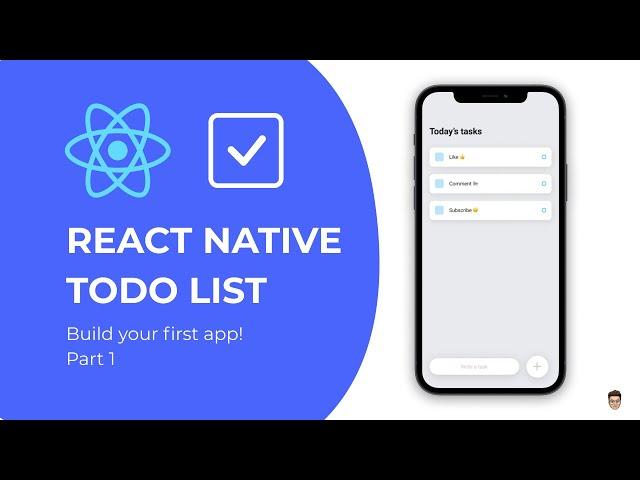  Build your first React Native app - Todo List Tutorial Part 1