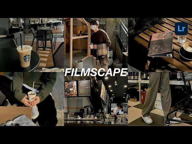 Filmscape Vivid Film Aesthetic Preset - Free Lightroom Mobile Vintage Tone Preset Free Download