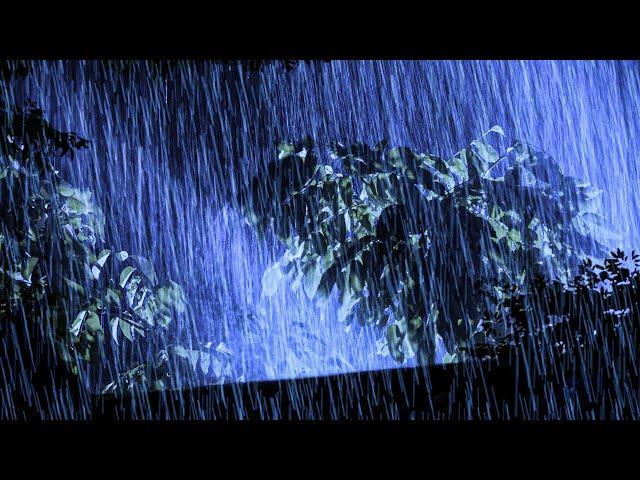 Try Listening for 3 Minutes - Fall Asleep Fast | Sound Rainstorm & Intense Thunder on Stormy Night