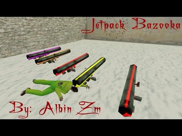 Zombie Plague  Jetpack Bazooka 32 NEW 2022 - CS 1.6 ZP