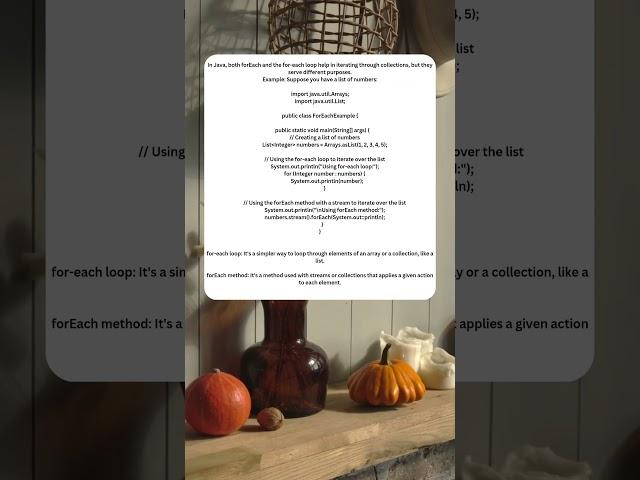 For-each loop & forEach method in java #code #codeinfo #tech #information