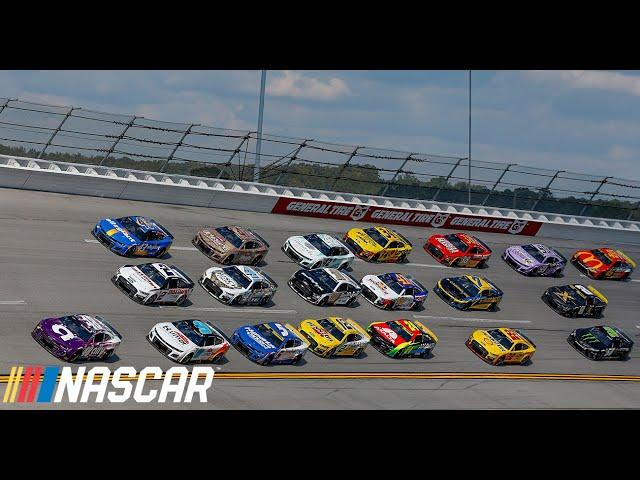 Talladega white noise: Seven minutes of uninterrupted sounds from the track