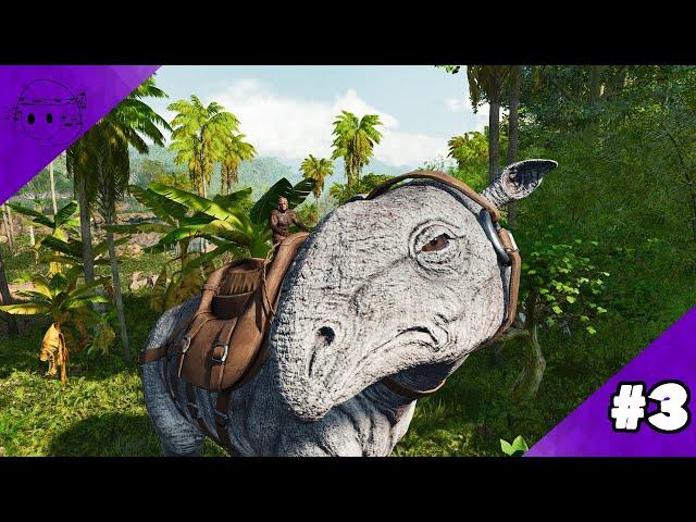 My first time taming a Paraceratherium! - ARK Survival Ascended [Episode 3]