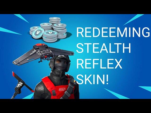 Redeeming stealth reflex skin fortnite