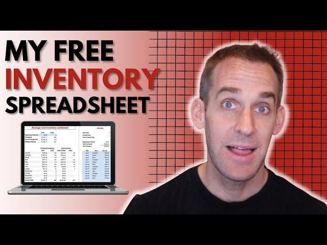 Simple & free Inventory Tracking Spreadsheet by Not Your Dad's CPA