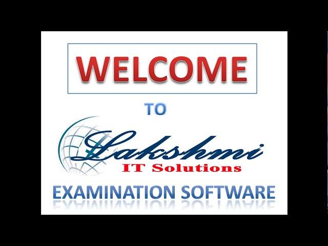 Lakshmi IT Solutions Examination Software