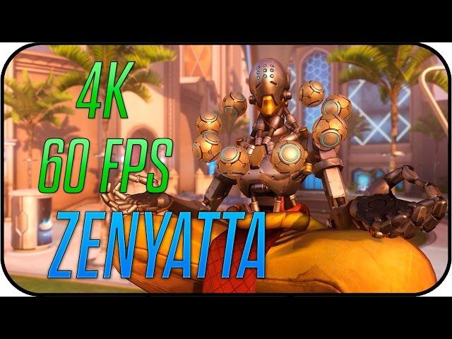  Overwatch - Zenyatta Classic - Animated Desktop Wallpaper 4K 60fps 