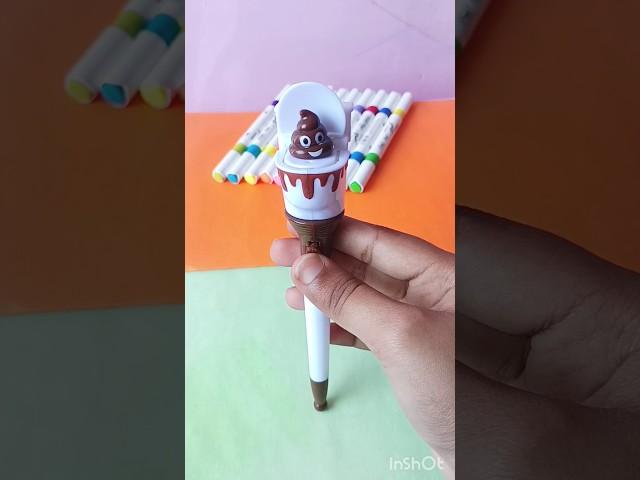 Poop Pen️|| MR D.I.Y. stationery|| #shorts #mrdiy #stationery @suhanishub