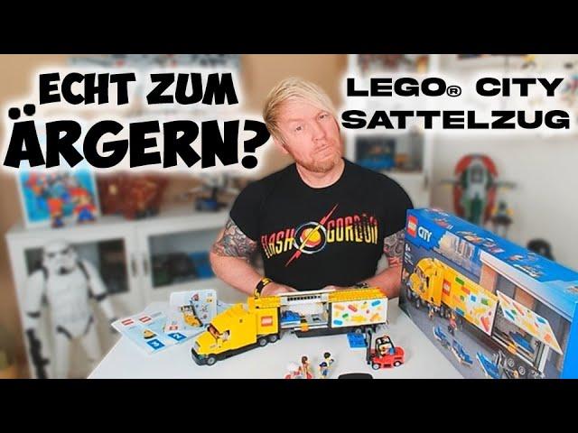 Mein erstes City Set & müsste nun Enttäuscht sein wenn ich anderen zuhöre! | LEGO®  Sattelzug 60440