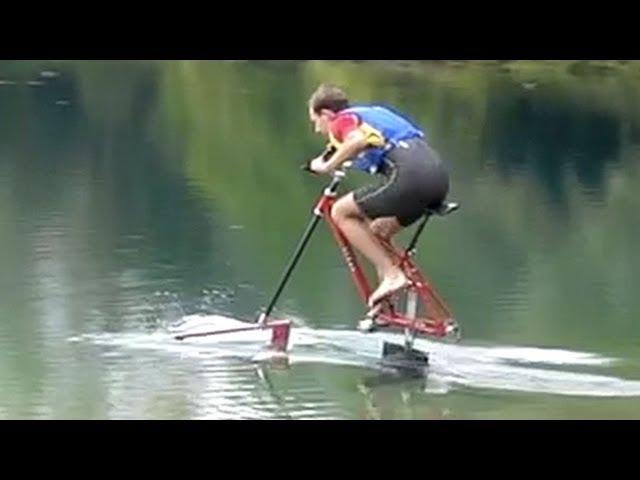 Waterbike Hydrofoil Bicycle