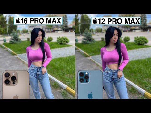 iPhone 16 Pro Max Vs iPhone 12 Pro Max Camera Test Comparison