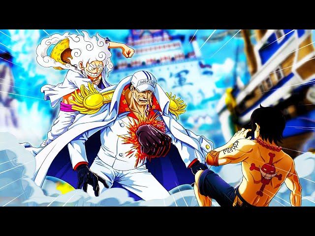 What Would Happen If Gear 5 Luffy Was At Marineford?