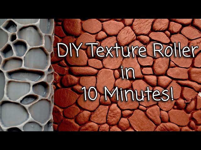 3D Printable Textured Rolling Pin Tutorial