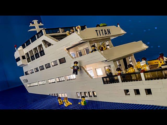 LEGO Titanic Disaster