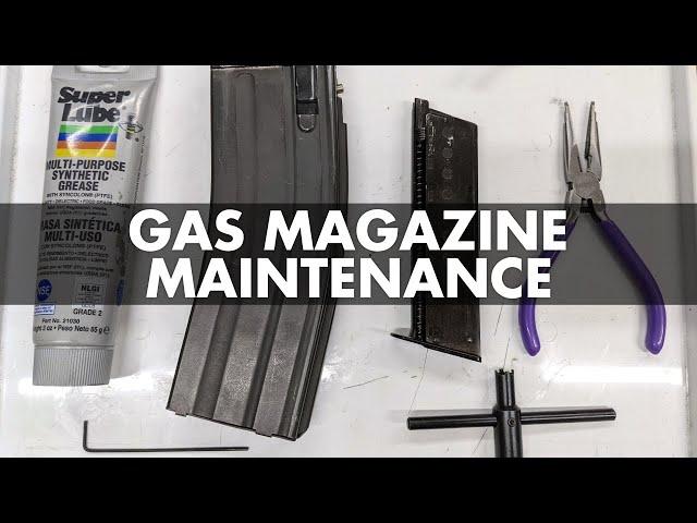 Airsoft Green Gas Magazine Maintenance Guide