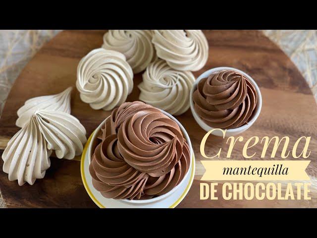 CREMA MANTEQUILLA DE CHOCOLATE Con Sólo 3 ingredientes y en 5 minutos