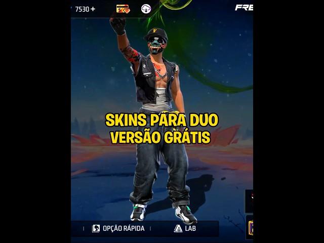 skins para duo • versão grátis #freefire