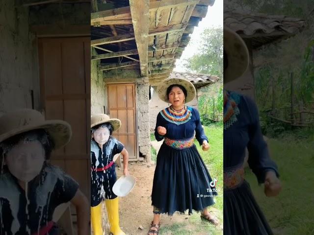 Mi María haciendo sus Tik tok y mira lo qué pasó 