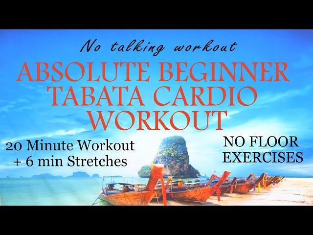 2 Rounds TABATA Workout doable for Seniors and Absolute Beginners