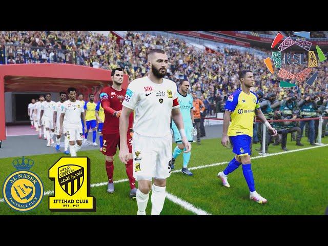 PES 2021 (Al Nassr vs Al Ittihad Gameplay) [Roshn Saudi League] [2023/24]