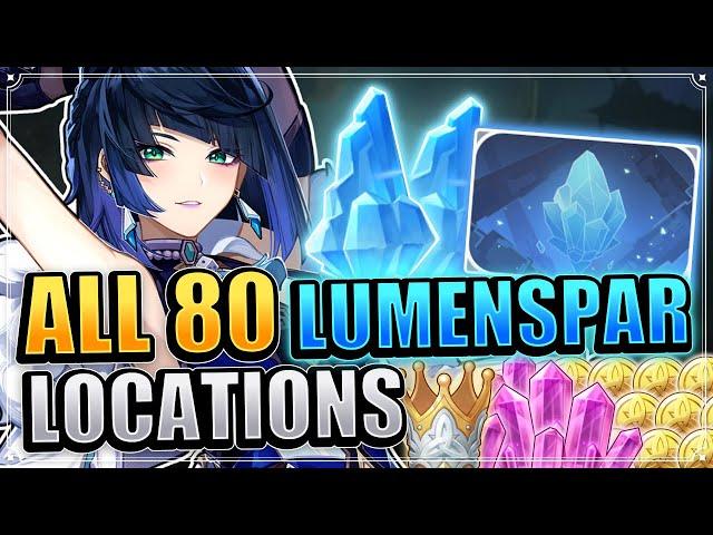 ALL 80 Lumenspar Locations (TIMESTAMPS + DETAILED GUIDE) Genshin Impact The Chasm Underground Mines