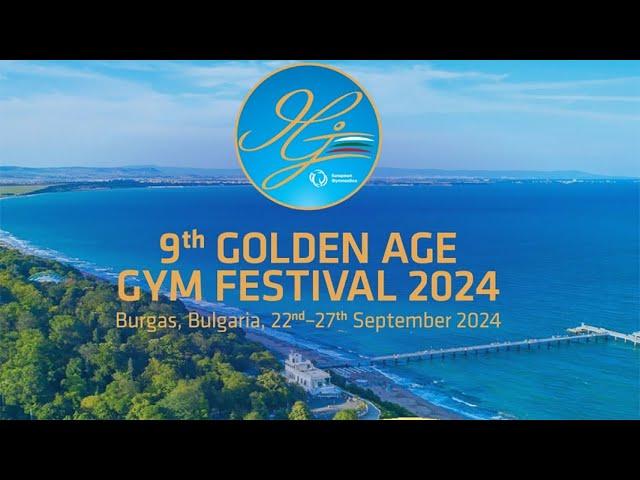 IX Европейски фестивал по гимнастика "Златна възраст" 2024 в Бургас. Golden Age Gym Fest in Burgas