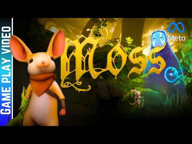 Moss Full Gameplay on Quest 3, No Commentary