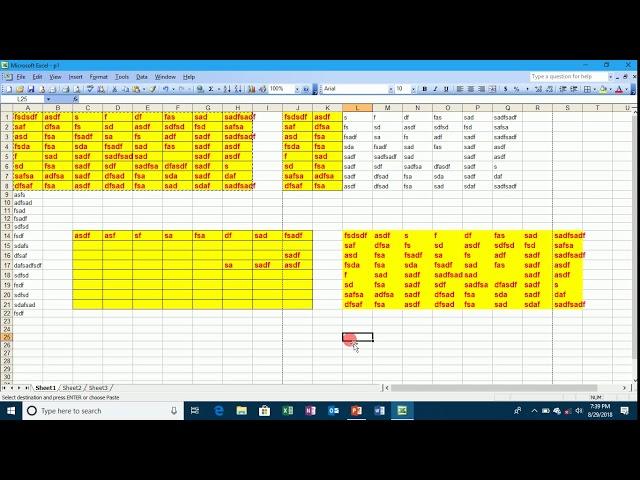 MS-Excel 2003 File & Edit Menu Part 1